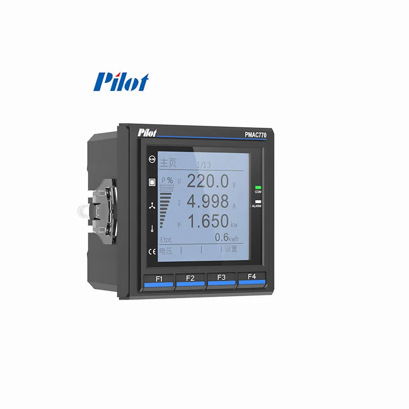 PMAC770 High Performance Multifunction Power Meter suit for Low /High voltage system Power quality analysis
PMAC770 High Performance Multifunction Power Meter suit for Low /High voltage system Power quality analysis