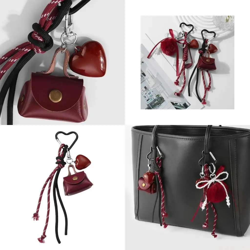 X90D Fashionable Heart Tassels Keychain Accessory Bag Charm for Handbags and Backpack
X90D Fashionable Heart Tassels Keychain Accessory Bag Charm for Handbags and Backpack