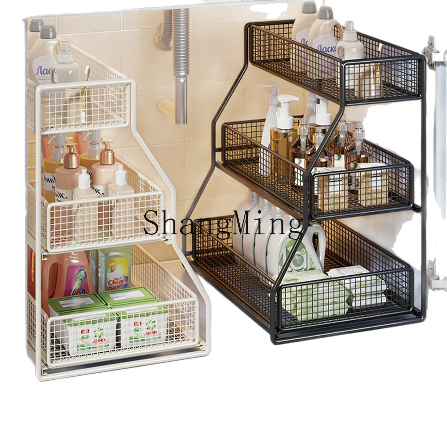 DSA lower sink rack, pull-out storage cabinet, cleaning product placement rack cabinet, layered baffle debris finishing
DSA lower sink rack, pull-out storage cabinet, cleaning product placement rack cabinet, layered baffle debris finishing