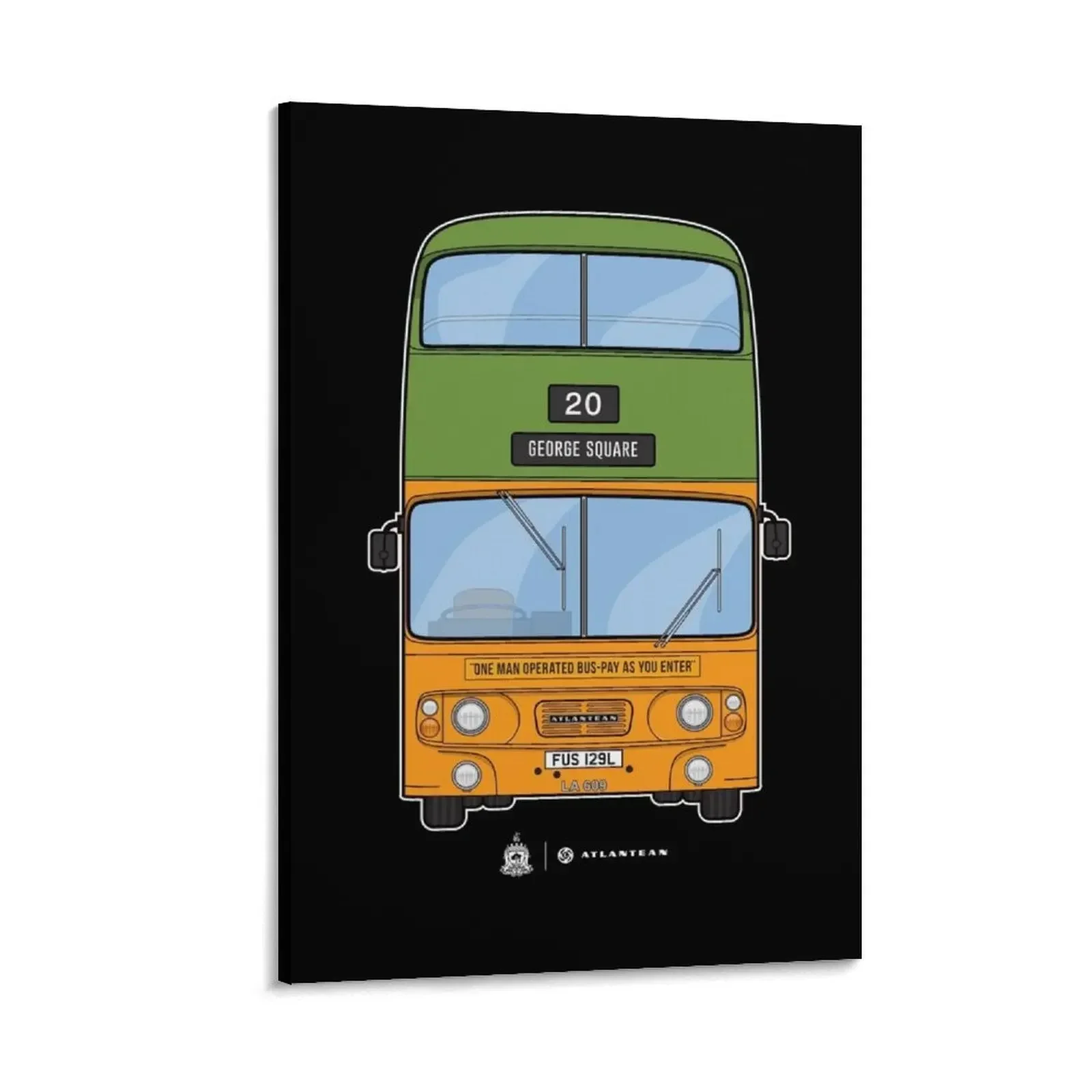 Glasgow Corporation Leyland Atlantean LA609 Canvas Painting decoration aesthetic house decorations poster anime
Glasgow Corporation Leyland Atlantean LA609 Canvas Painting decoration aesthetic house decorations poster anime