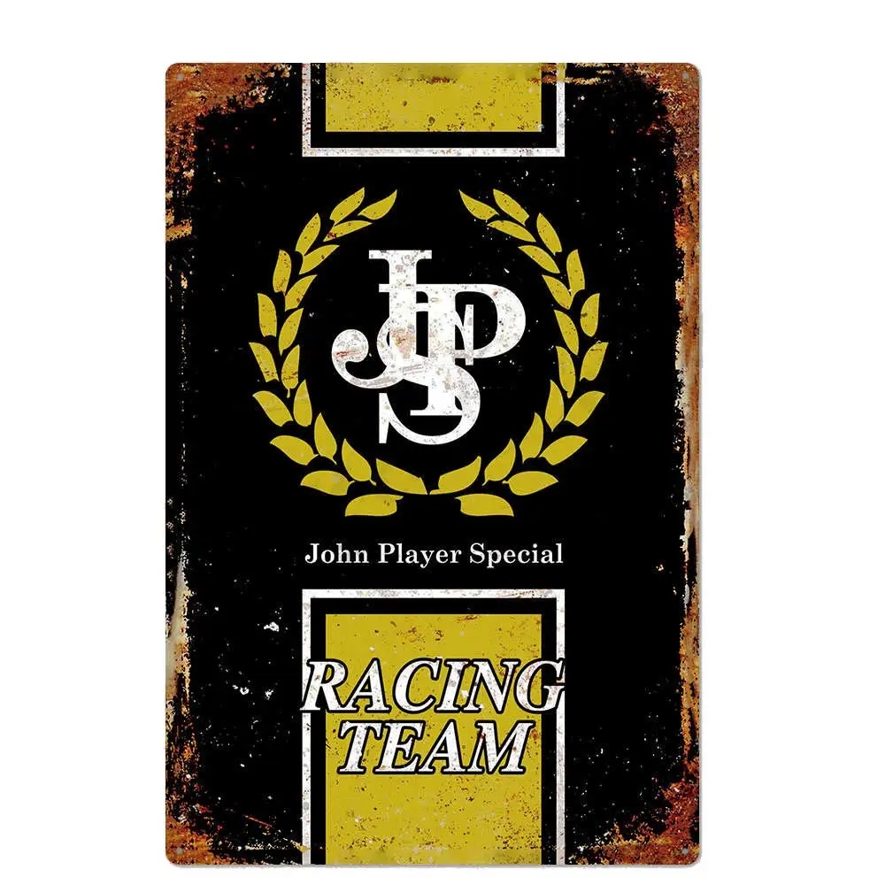 Retro Design Racing Team Tin Metal Signs Wall Art | Thick Tinplate Print Poster Wall Decoration for Garage
Retro Design Racing Team Tin Metal Signs Wall Art | Thick Tinplate Print Poster Wall Decoration for Garage