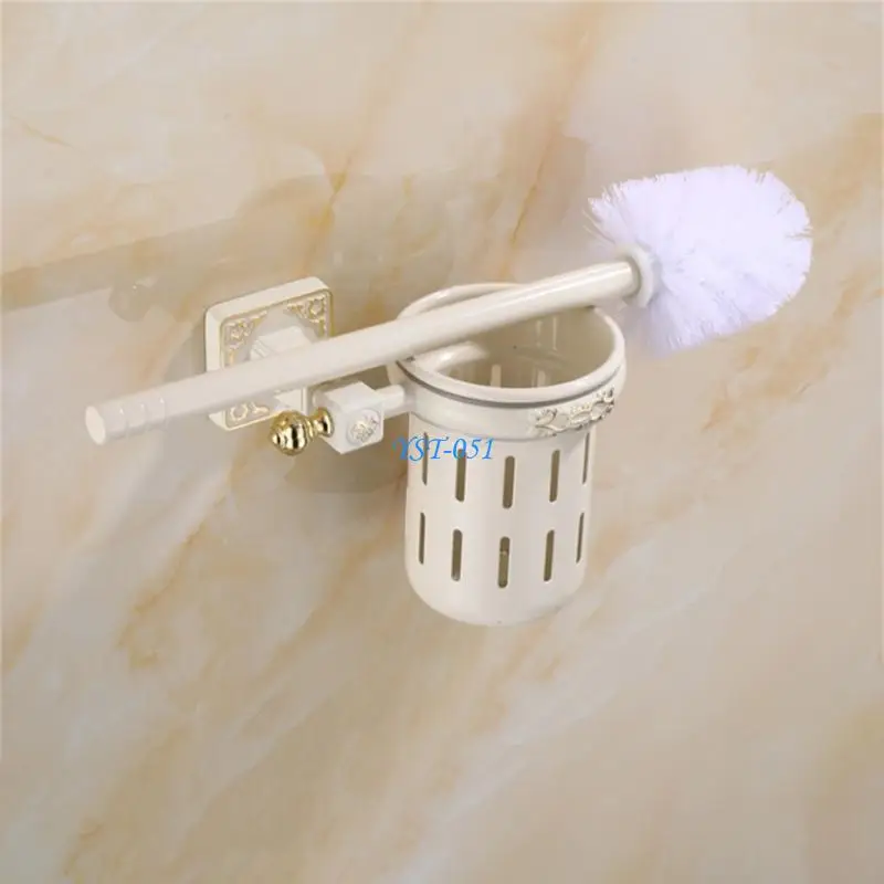E15A Corrosions Resistant Wall Mounted Toilet Brush Creative Hanging Golden Toilet Brush with Holder For Bathroom
E15A Corrosions Resistant Wall Mounted Toilet Brush Creative Hanging Golden Toilet Brush with Holder For Bathroom