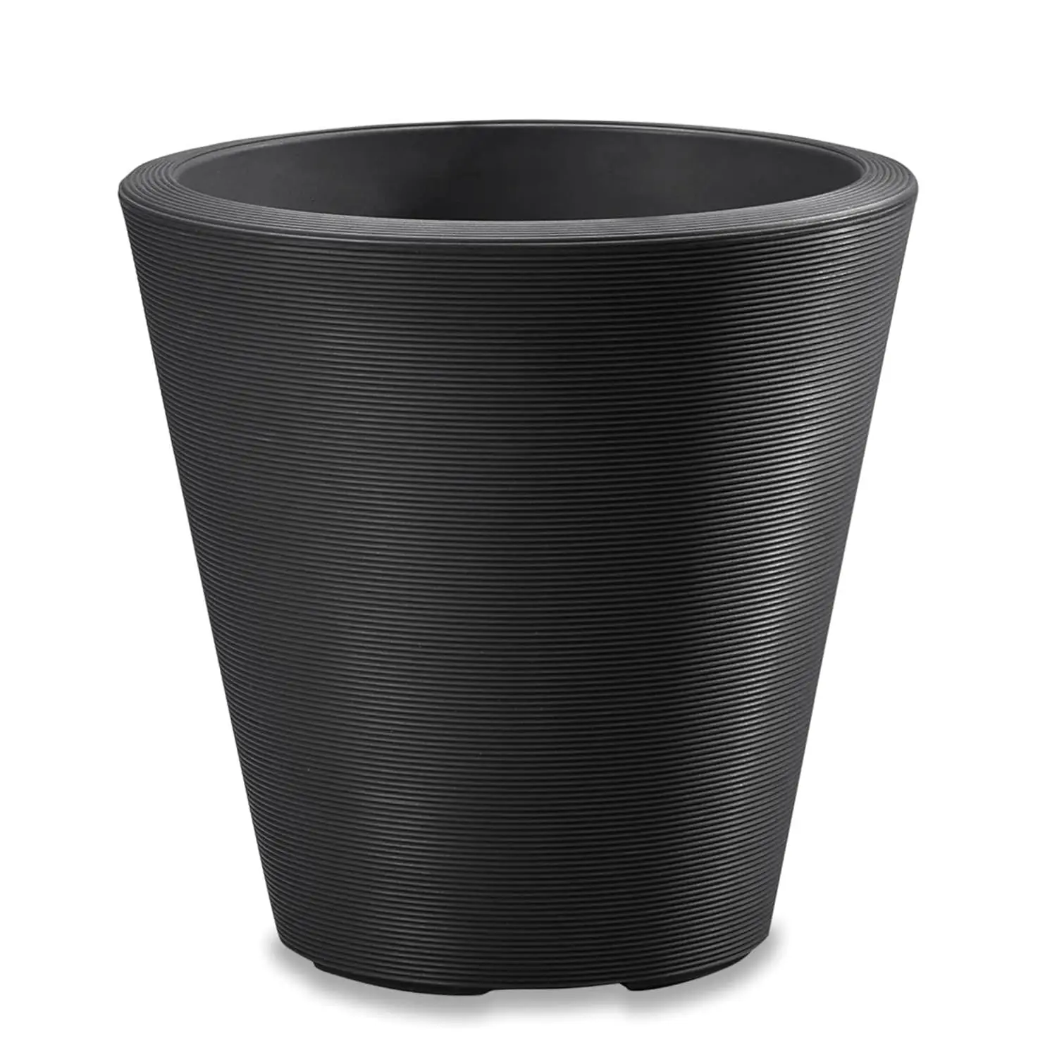 Weather-Resistant Double Walled Indoor Outdoor Large Plastic Plant Pot with Drain Hole 26in W, Custom
Weather-Resistant Double Walled Indoor Outdoor Large Plastic Plant Pot with Drain Hole 26in W, Custom