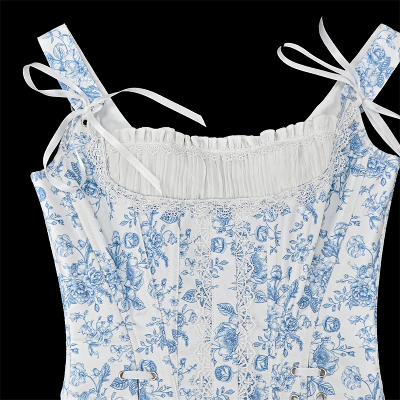 Women Ictorian Fashion Corset Bustier Vest Lace Up Boned Palace Bodice Sexy Club Top Female Slim Corset Backless Tank Top
Women Ictorian Fashion Corset Bustier Vest Lace Up Boned Palace Bodice Sexy Club Top Female Slim Corset Backless Tank Top