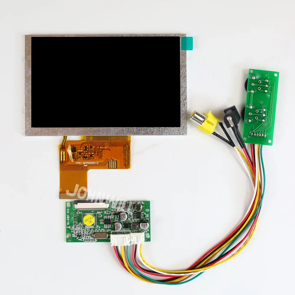 5 inch 800x480 TFT RGB LCD Display Module Kit Monitor for Car AV Digital Photo Frame Industrial Control Lcd+AV Driver Board Kit
5 inch 800x480 TFT RGB LCD Display Module Kit Monitor for Car AV Digital Photo Frame Industrial Control Lcd+AV Driver Board Kit