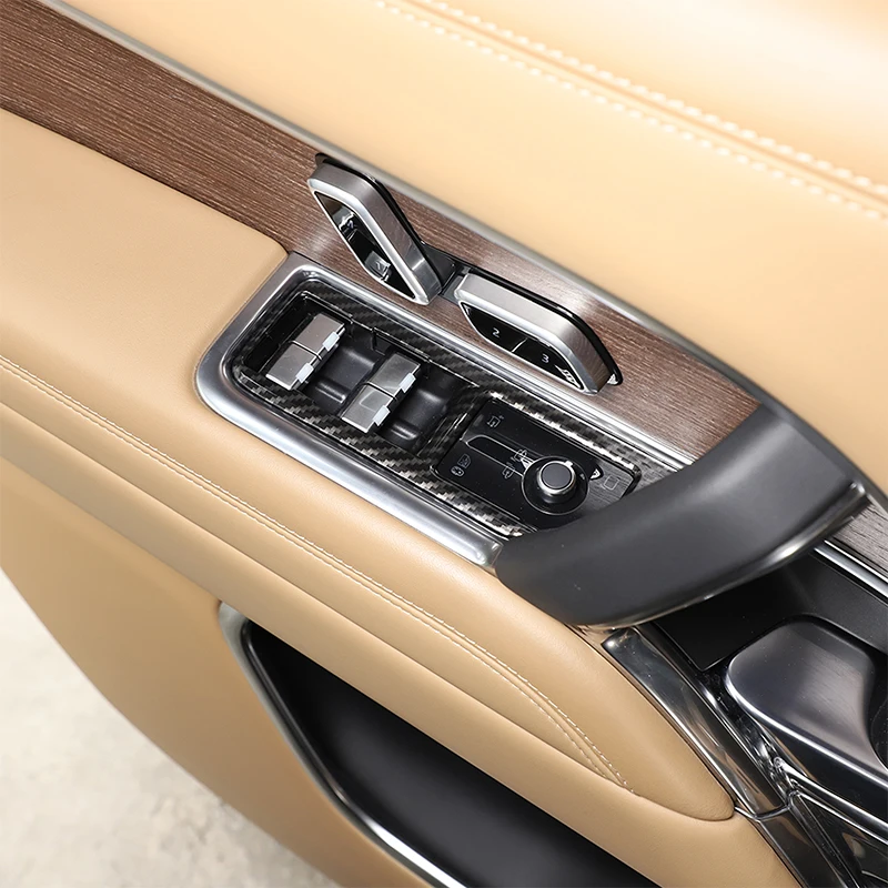 For Range Rover Vogue 2023-2025 ABS Carbon Fiber Style Glass Lift Frame Decorative Cover Interior Modification Accessories
For Range Rover Vogue 2023-2025 ABS Carbon Fiber Style Glass Lift Frame Decorative Cover Interior Modification Accessories