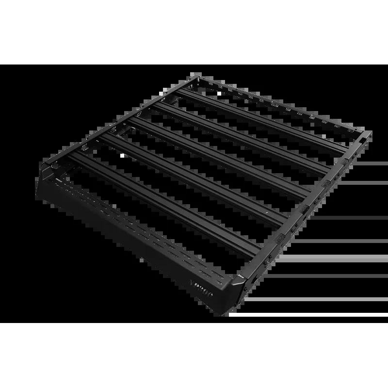 Aluminum roof rack with large mounting platform for 2015 and later Navara NP300 Frontier models.
Aluminum roof rack with large mounting platform for 2015 and later Navara NP300 Frontier models.