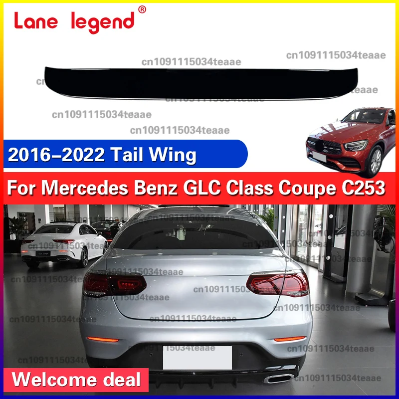 Tail Wing Fixed Wind Spoiler Top Rear Wing Modified Decoration Accessories For Mercedes Benz GLC Coupe C253 2016-2022 AMG
Tail Wing Fixed Wind Spoiler Top Rear Wing Modified Decoration Accessories For Mercedes Benz GLC Coupe C253 2016-2022 AMG