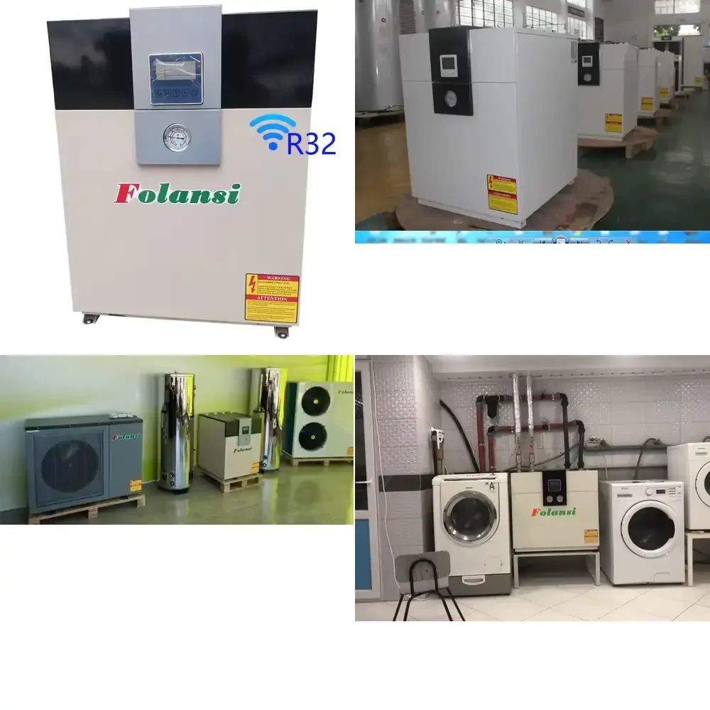 Frans ground source heat pump R32/R410a 15KW hot and cold water household electric energy saving noise reduction design
Frans ground source heat pump R32/R410a 15KW hot and cold water household electric energy saving noise reduction design