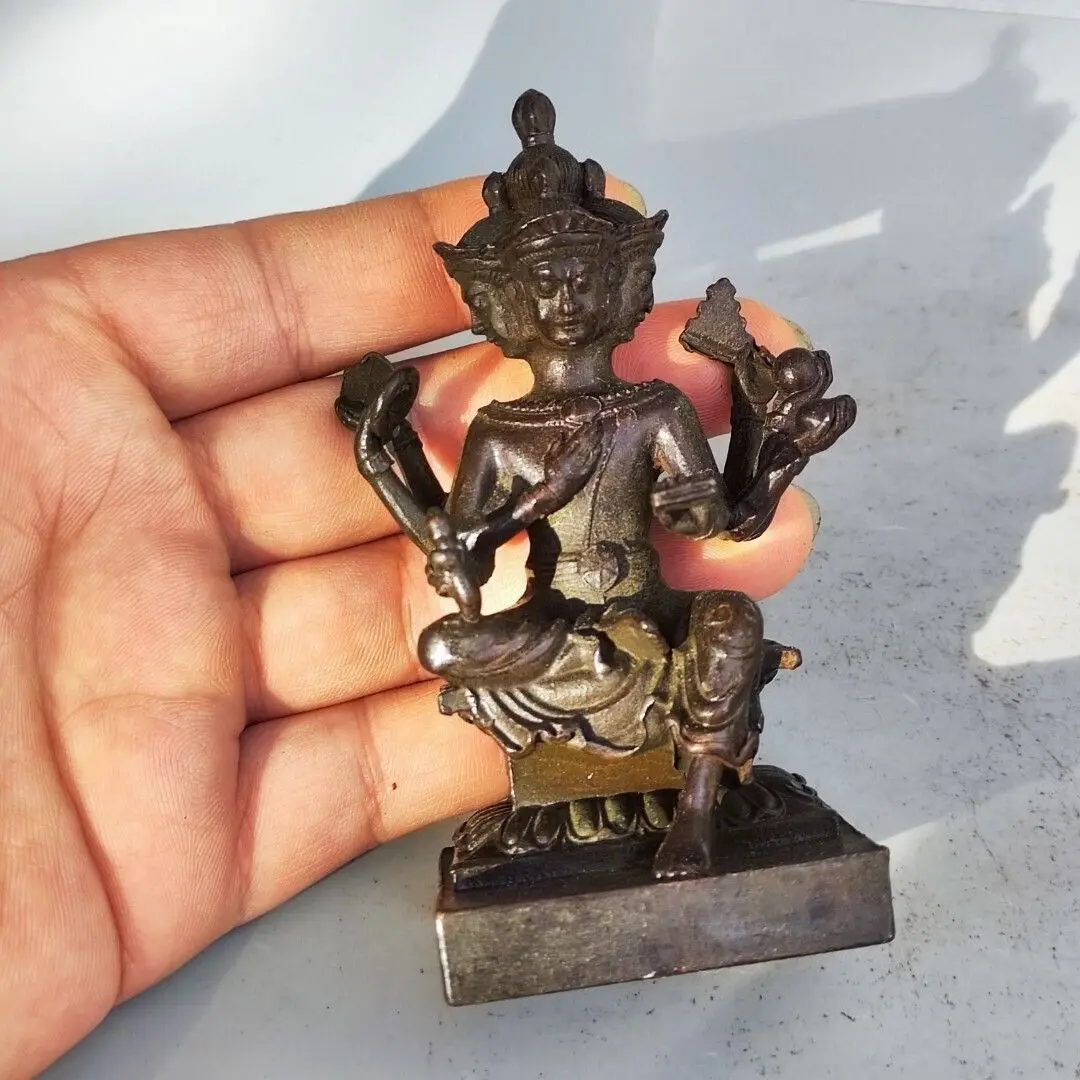 Blessing Collection chinese bronze buddha tibetan statue figure art table decor
Blessing Collection chinese bronze buddha tibetan statue figure art table decor