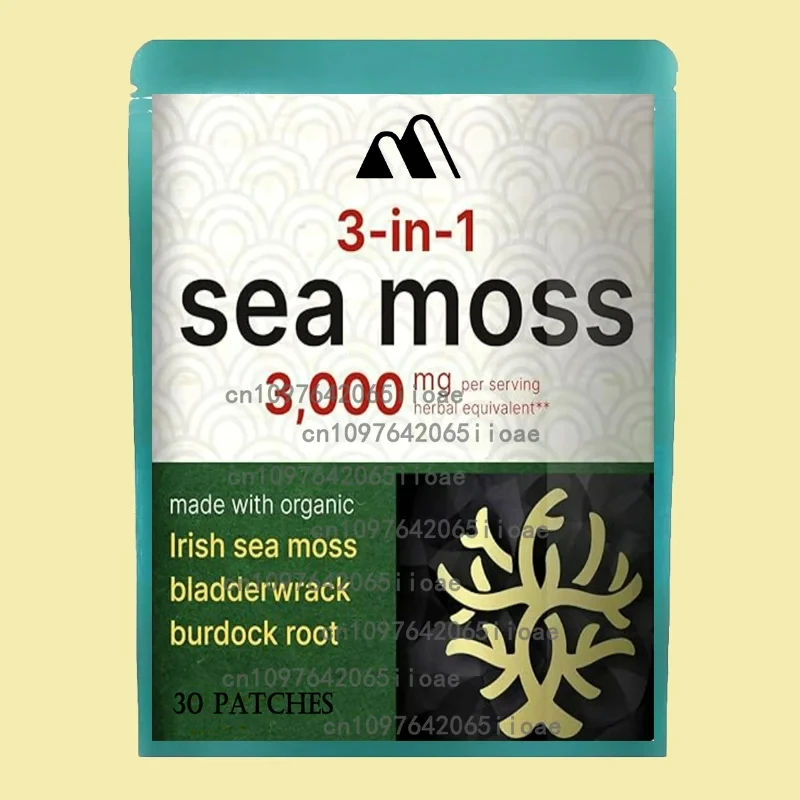 Sea Moss Transdermal Patches with Bladderwrack Burdock Root Comprehensive Health Support 30 Patches
Sea Moss Transdermal Patches with Bladderwrack Burdock Root Comprehensive Health Support 30 Patches