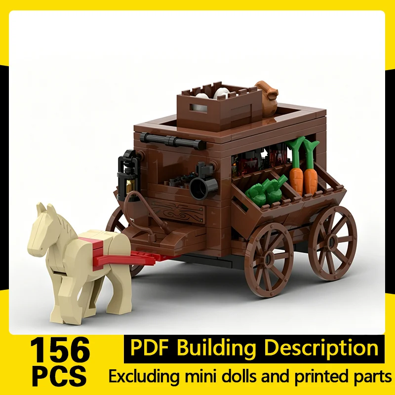 Medieval Castle Model MOC Building Bricks Travel Carriage Modular Technology Gifts Holiday Assemble Children Toys Suit
Medieval Castle Model MOC Building Bricks Travel Carriage Modular Technology Gifts Holiday Assemble Children Toys Suit
