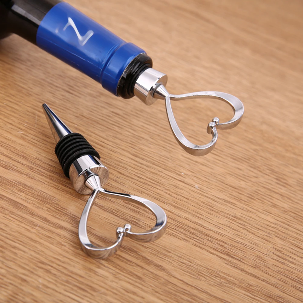 5pcs Heart Shaped Stoppers Reusable Plastic Silicone Food Grade Bottle Plugs Rustproof for Red Beer Soy Vinegar 
5pcs Heart Shaped Stoppers Reusable Plastic Silicone Food Grade Bottle Plugs Rustproof for Red Beer Soy Vinegar