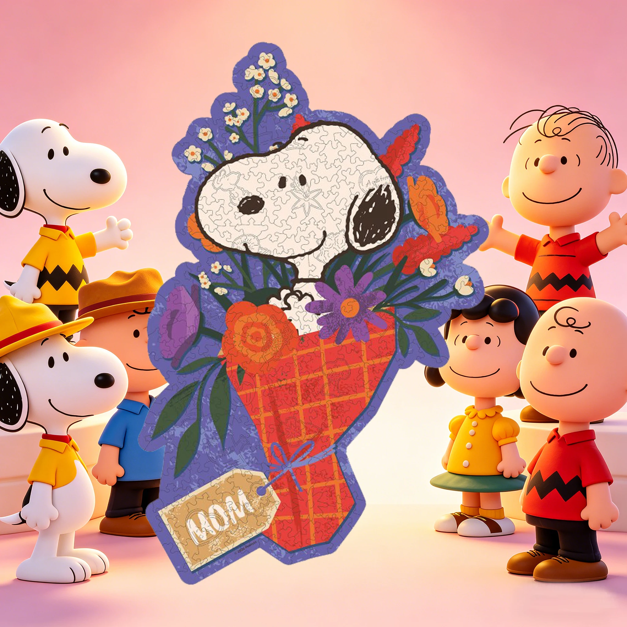 Peanuts Anime Wooden Puzzle for Adults Mother's Day Gift for Mom Creative Wall Decor Mom Holiday Gift Family Interactive Game
Peanuts Anime Wooden Puzzle for Adults Mother's Day Gift for Mom Creative Wall Decor Mom Holiday Gift Family Interactive Game