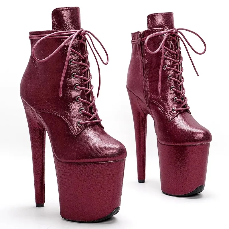 Auman Ale New 20CM/8inches PU Upper Sexy Exotic High Heel Platform Party Women Round Toe Ankle Boots Pole Dance Shoes 140
Auman Ale New 20CM/8inches PU Upper Sexy Exotic High Heel Platform Party Women Round Toe Ankle Boots Pole Dance Shoes 140