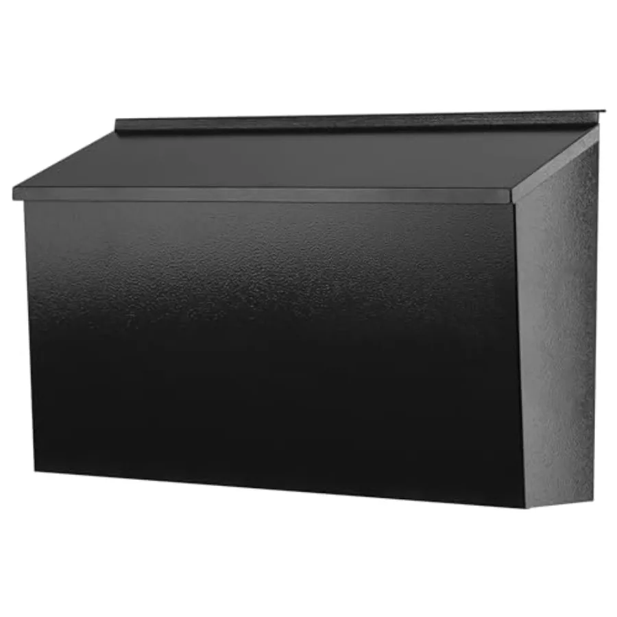 Wall-Mount Mailbox for House, Large Capacity Mail Box, Galvanized Steel Rust-Proof Metal Post Box, Mailboxes for Outside, 15.7"
Wall-Mount Mailbox for House, Large Capacity Mail Box, Galvanized Steel Rust-Proof Metal Post Box, Mailboxes for Outside, 15.7"