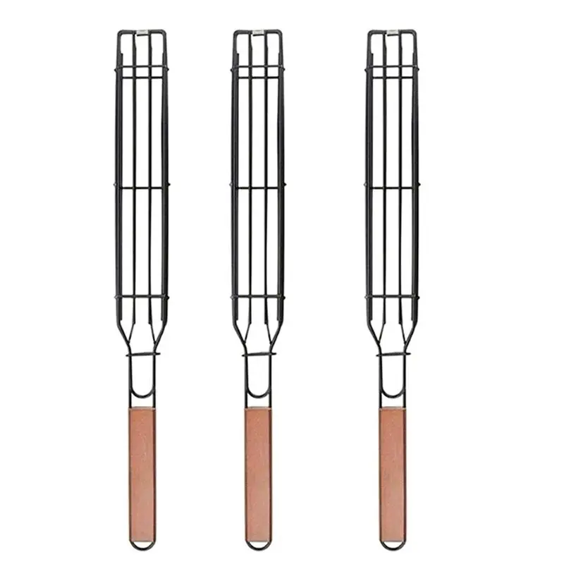 3Pcs BBQ Grilling Basket Stainless Steel Barbecue Grill Basket Tools Grill Mesh For Fish Vegetable Steak BBQ Tools
3Pcs BBQ Grilling Basket Stainless Steel Barbecue Grill Basket Tools Grill Mesh For Fish Vegetable Steak BBQ Tools