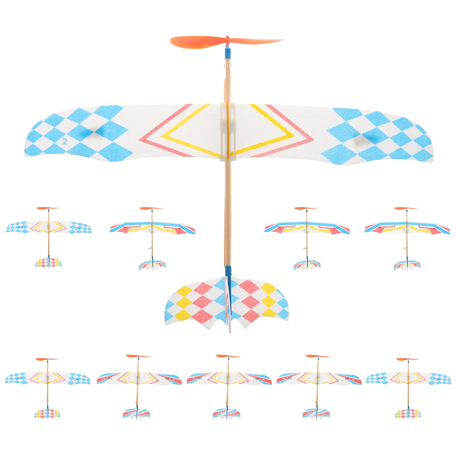10 Pcs Wooden Powered Airplane Model Travel Baby Toys Flying Rubber Band Planes That
10 Pcs Wooden Powered Airplane Model Travel Baby Toys Flying Rubber Band Planes That