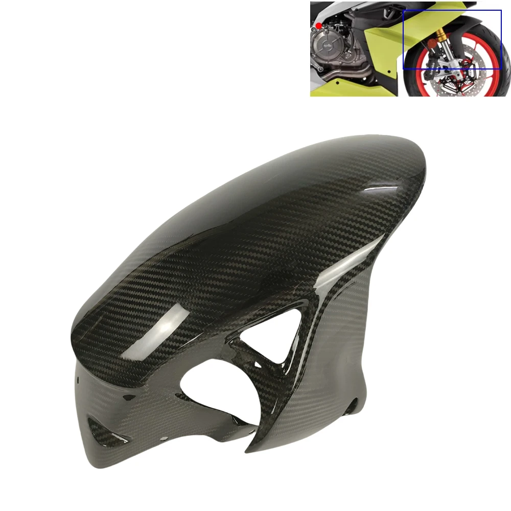 RS660 Real Carbon Fiber Front Mudguard Fender For Aprilia RS660 2021- 2024 Motorcycle Wheel Alargar Mud Guard Fairing Kits
RS660 Real Carbon Fiber Front Mudguard Fender For Aprilia RS660 2021- 2024 Motorcycle Wheel Alargar Mud Guard Fairing Kits