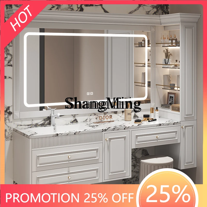 CL Набор шкафов для ванной комнаты с раковиной для умывальника из спеченного камня и шкафом для раковины
CL Набор шкафов для ванной комнаты с раковиной для умывальника из спеченного камня и шкафом для раковины