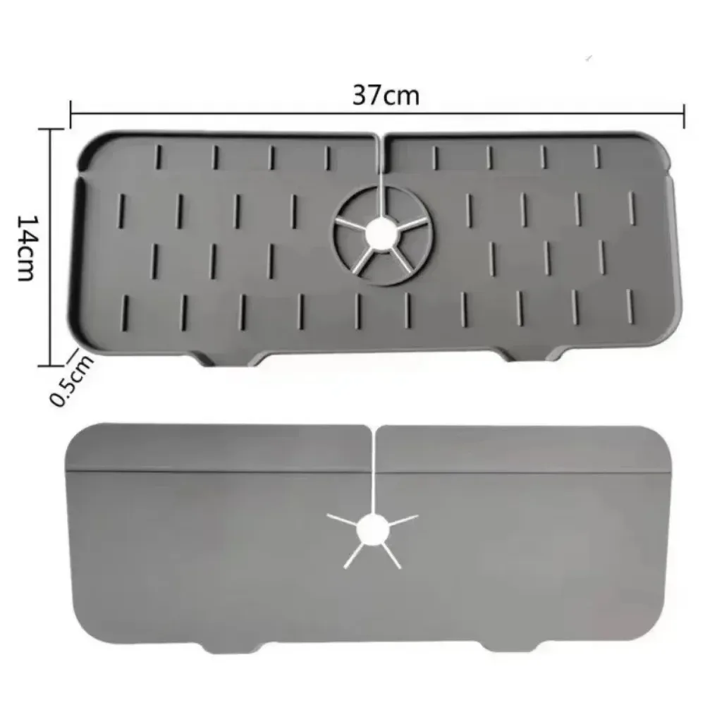 Kitchen Gadgets Silicone Faucet Absorbent Countertop Protective Mat Bathroom Drain Mat Acceesories Pad Shelf Sink Splash Catcher
Kitchen Gadgets Silicone Faucet Absorbent Countertop Protective Mat Bathroom Drain Mat Acceesories Pad Shelf Sink Splash Catcher
