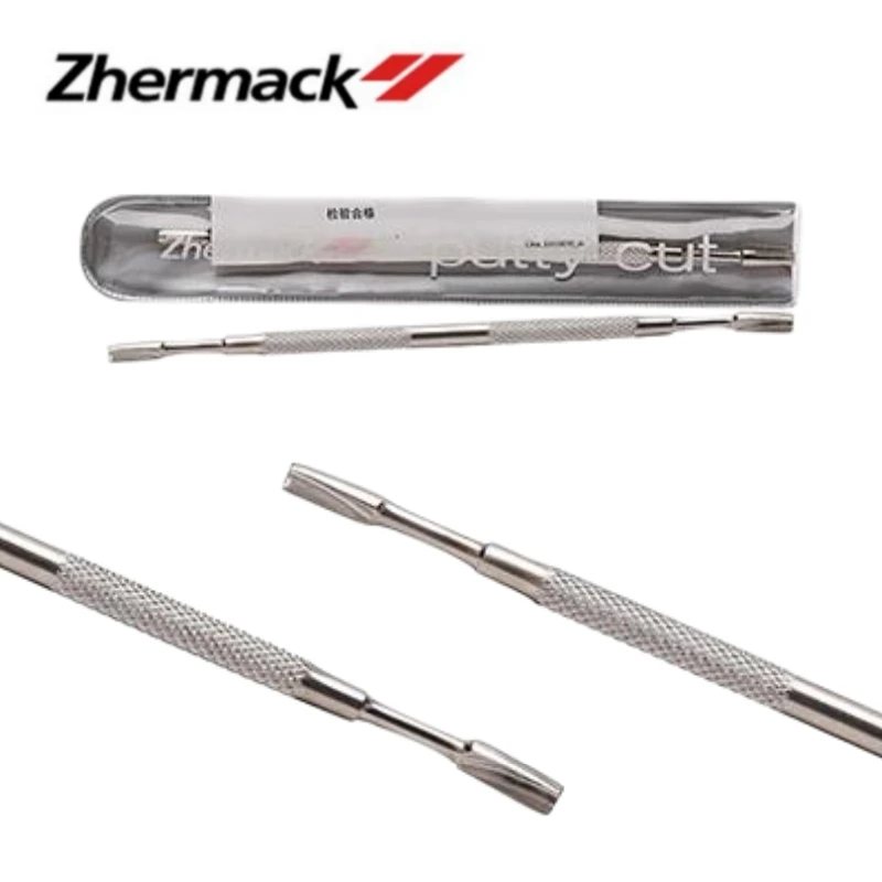 Стоматологический инструмент для формирования оттисков Zhermack: силиконовый резак-нож для моделирования и обрезки оттискной силиконовой массы
Стоматологический инструмент для формирования оттисков Zhermack: силиконовый резак-нож для моделирования и обрезки оттискной силиконовой массы