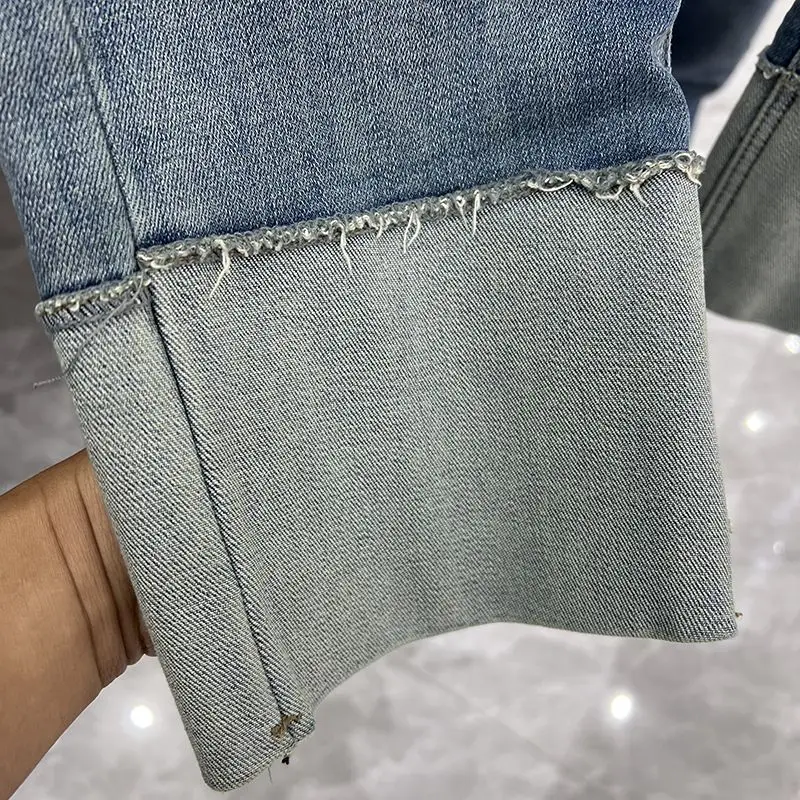 High Waist Straight Leg Jeans Women's Spring Autumn New Sle Versatile Loose Fit Slimming Nine Point Elastic Cigarette Pants
High Waist Straight Leg Jeans Women's Spring Autumn New Sle Versatile Loose Fit Slimming Nine Point Elastic Cigarette Pants