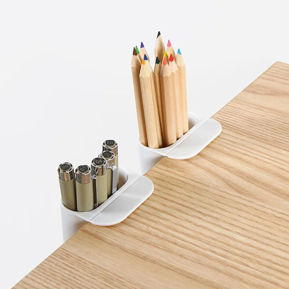 2Pcs SelfAdhesive Desktop Pen Holder Durable Storage Box Compact Design For Any Environment White Long
2Pcs SelfAdhesive Desktop Pen Holder Durable Storage Box Compact Design For Any Environment White Long