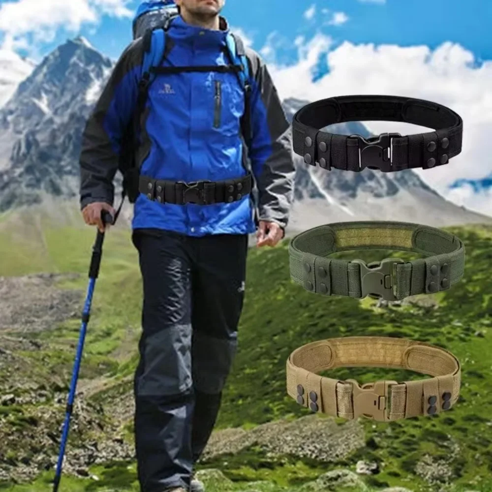 Oxford Cloth Men's Belt Durable with Wide Plastic Buckle Nylon Belt Adjustable Heavy Duty Neutral Belts
Oxford Cloth Men's Belt Durable with Wide Plastic Buckle Nylon Belt Adjustable Heavy Duty Neutral Belts