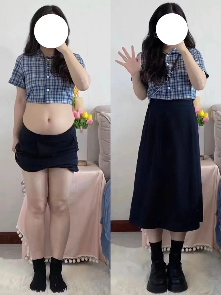 Black A-Line Midi Skirt Women's Spring Summer Pear Shape Body Slimming High Waist Cover Hip Sense of Hanging Long Skirt
Black A-Line Midi Skirt Women's Spring Summer Pear Shape Body Slimming High Waist Cover Hip Sense of Hanging Long Skirt
