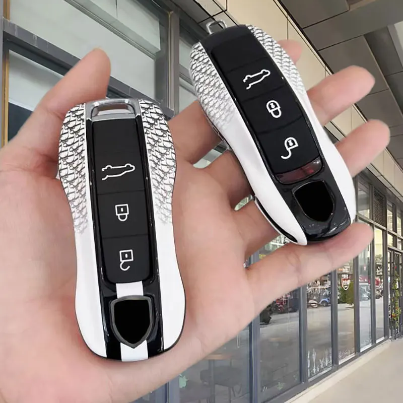 ABS Car Remote Key Case Cover Fob Shell for Porsche Cayenne Macan Panamera 911 718 Boxster Taycan
ABS Car Remote Key Case Cover Fob Shell for Porsche Cayenne Macan Panamera 911 718 Boxster Taycan