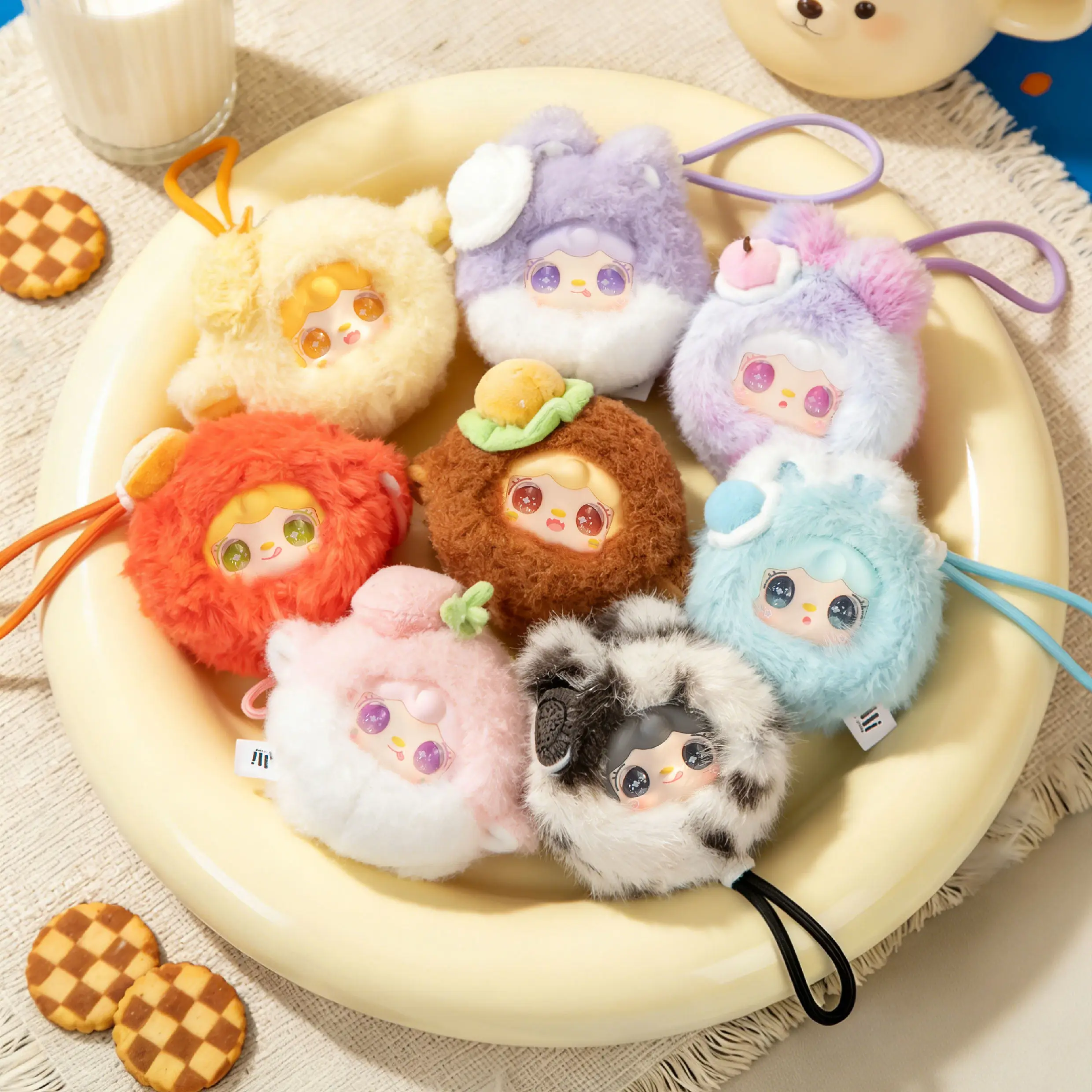 YOOKI Mirror Comb Series Plush Pendant Blind Box Creative Design Portable Mirror Cute Bag Decoration Pendant Girl Birthday Gifts
YOOKI Mirror Comb Series Plush Pendant Blind Box Creative Design Portable Mirror Cute Bag Decoration Pendant Girl Birthday Gifts