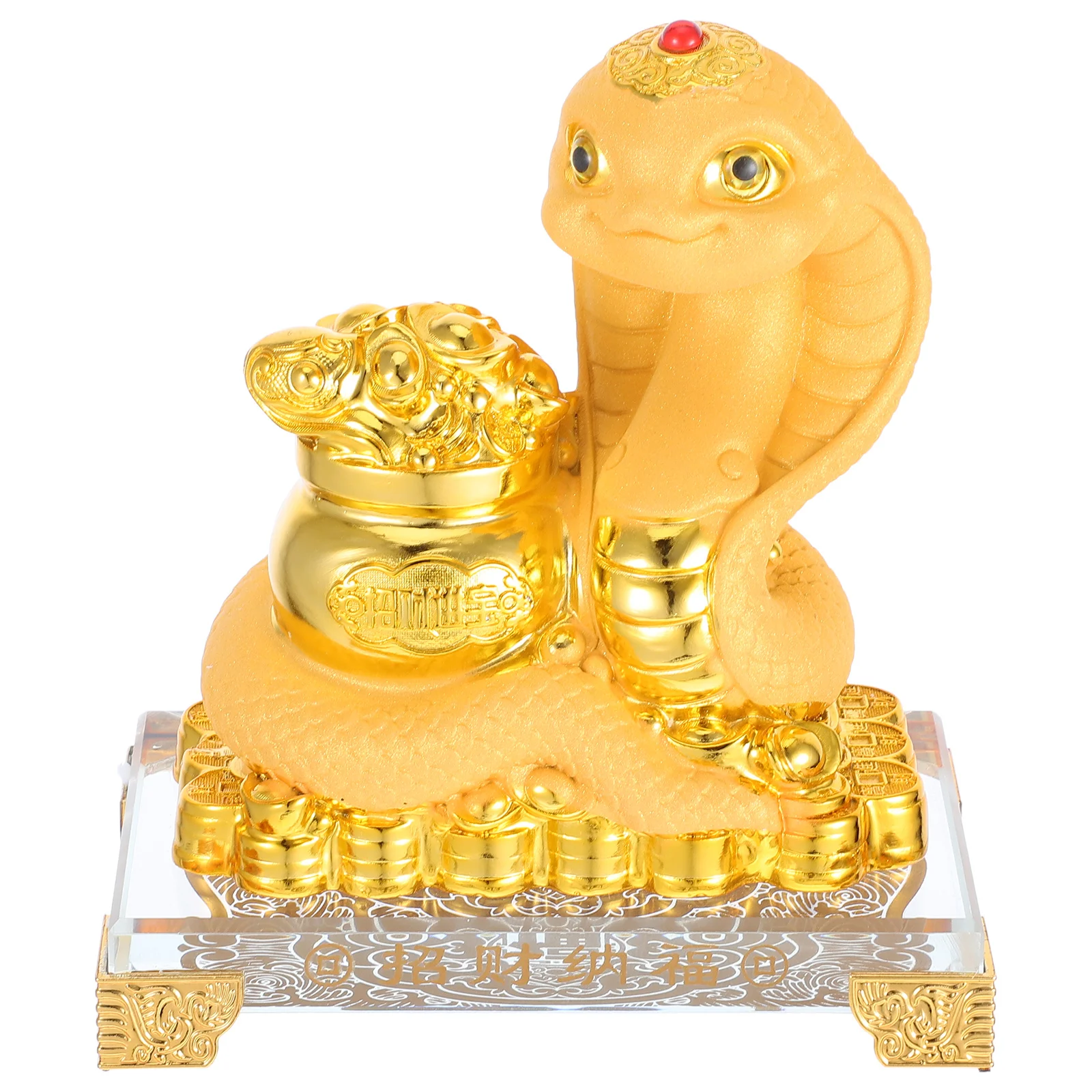 Golden Resin Snake Statue 2025 Chinese New Year Decoration Symbol of Luck Prosperity Home Desk Table Decor Art Piece
Golden Resin Snake Statue 2025 Chinese New Year Decoration Symbol of Luck Prosperity Home Desk Table Decor Art Piece