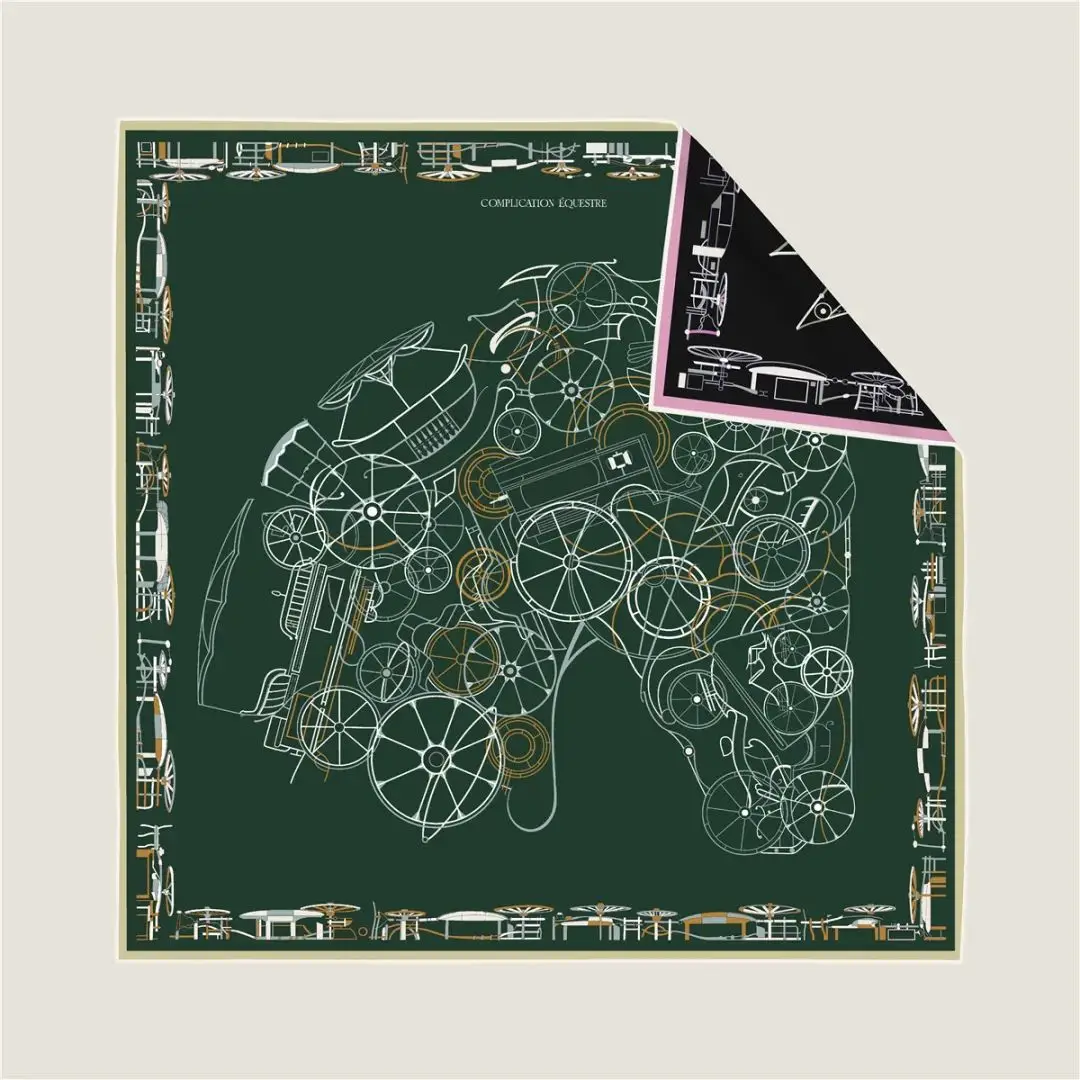 Reversible Silk Scarf 90cm Luxury Scarves Hand-rolled Edges Bandanas Tops Shawls Bag Belt Neck Decoration Christmas Gifts
Reversible Silk Scarf 90cm Luxury Scarves Hand-rolled Edges Bandanas Tops Shawls Bag Belt Neck Decoration Christmas Gifts