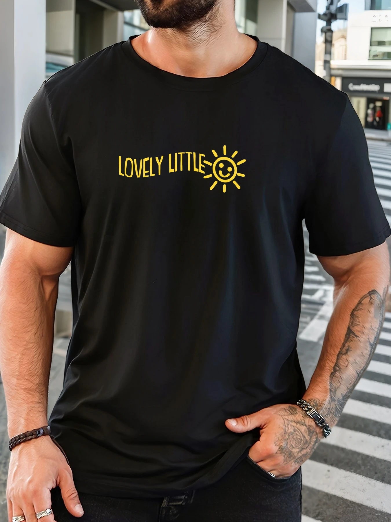 2025 Summer Men's Cotton Oversized Tee English Letter Graphic Print Trendy Casual Streetwear Short Sleeve Breathable Round Neck
2025 Summer Men's Cotton Oversized Tee English Letter Graphic Print Trendy Casual Streetwear Short Sleeve Breathable Round Neck
