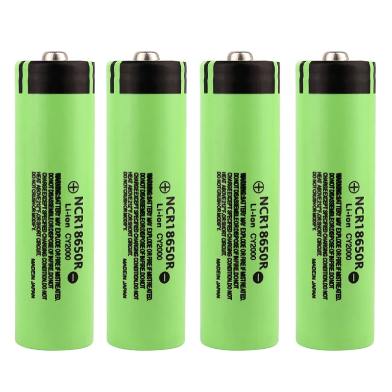 100% Original 18650 BATTERY 3.7V 2000MAH NCR18650R 18650 lithium Rechargeable batteries For Flashlight batteries - BUTTON TOP
100% Original 18650 BATTERY 3.7V 2000MAH NCR18650R 18650 lithium Rechargeable batteries For Flashlight batteries - BUTTON TOP
