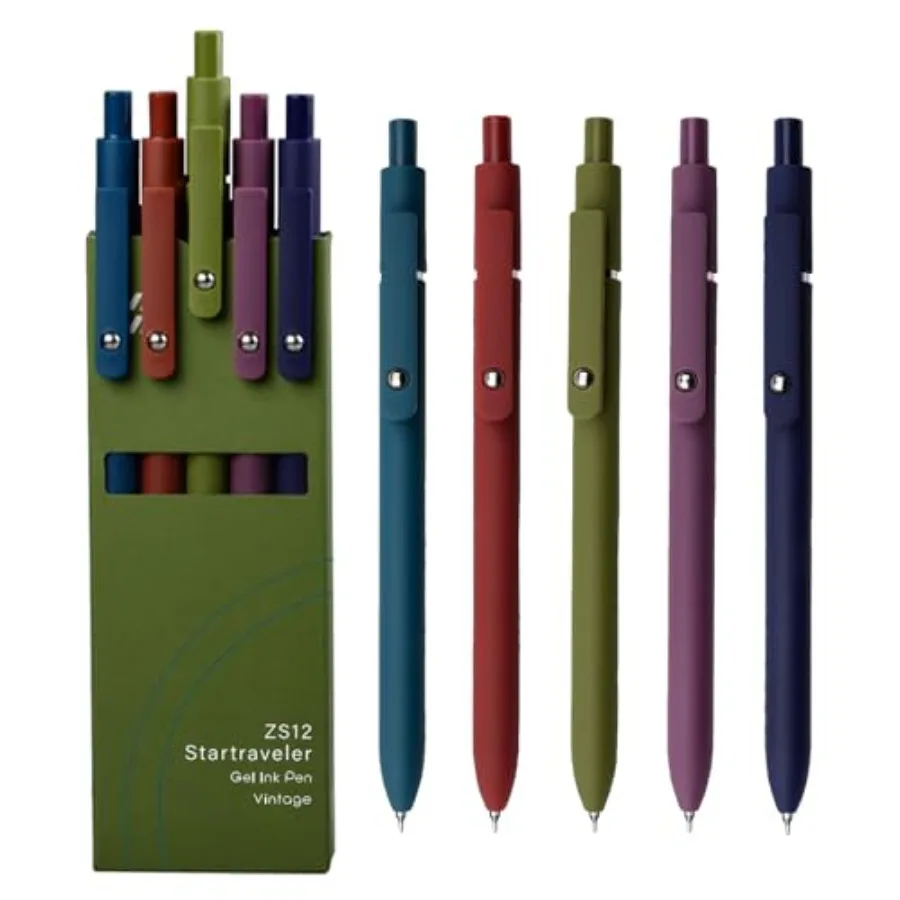 Gel Pens, 0.mm Fine Point Smooth Writing Pens Cute Pens, High-End Series Black Ink Pens for Journaling Note Taking, School Offi
Gel Pens, 0.mm Fine Point Smooth Writing Pens Cute Pens, High-End Series Black Ink Pens for Journaling Note Taking, School Offi