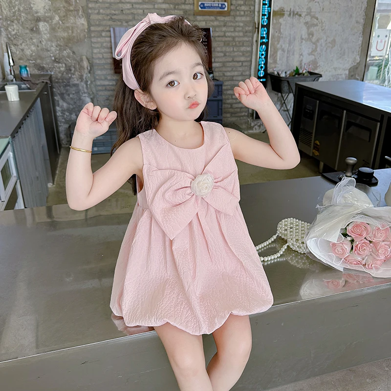 PN&NP Girls Clothing Summer Princess Bow Dress Fashion Korean Style Birthday Party Toddlers 3-10 Years
PN&NP Girls Clothing Summer Princess Bow Dress Fashion Korean Style Birthday Party Toddlers 3-10 Years