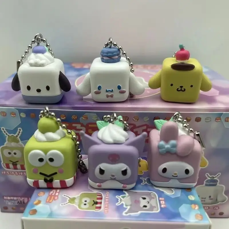 Kuromi Pochacco Cinnamoroll блок кулон серии слепая коробка Kawai Angel аниме фигурка детские модные игрушки подарок на день рождения
Kuromi Pochacco Cinnamoroll блок кулон серии слепая коробка Kawai Angel аниме фигурка детские модные игрушки подарок на день рождения