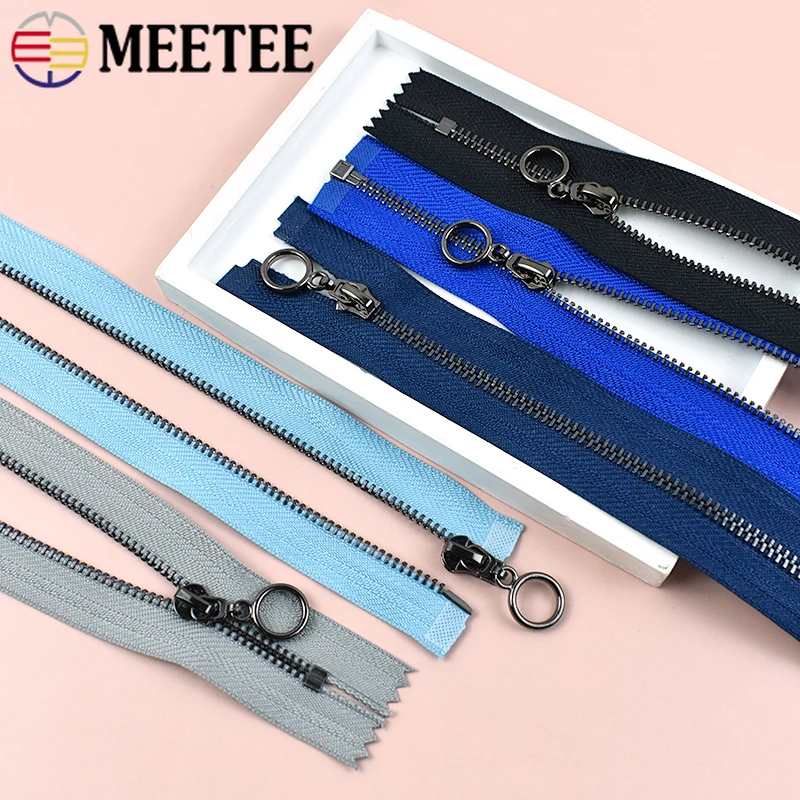 2/5Pcs Meetee 3# Metal Zippers 15-70cm Open/Close-End Zips for Bag Clothes Garment Zipper DIY Sewing Pocket Repair Kit Accessory
2/5Pcs Meetee 3# Metal Zippers 15-70cm Open/Close-End Zips for Bag Clothes Garment Zipper DIY Sewing Pocket Repair Kit Accessory