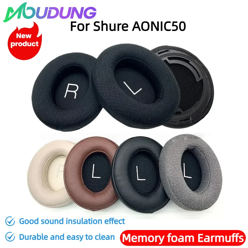 MOUDUNG Replacement Mesh /Linen/protein skin memory sponge Earpads For Shure AONIC50 Ear Cushion / Headphone Ear Pad With buckle
MOUDUNG Replacement Mesh /Linen/protein skin memory sponge Earpads For Shure AONIC50 Ear Cushion / Headphone Ear Pad With buckle