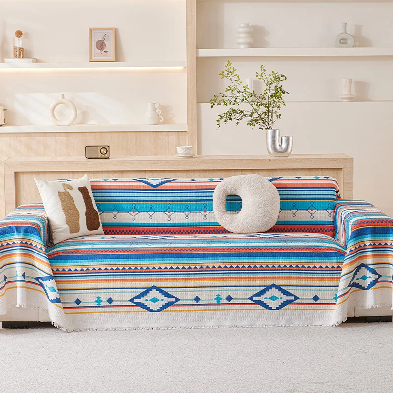 Nordic Ins Sofa Towel Cover Cloth Universal All Seasons High-end Sense Scratch-resistant Cat-scratch-proof Full-cover Sofa Towel 
Nordic Ins Sofa Towel Cover Cloth Universal All Seasons High-end Sense Scratch-resistant Cat-scratch-proof Full-cover Sofa Towel
