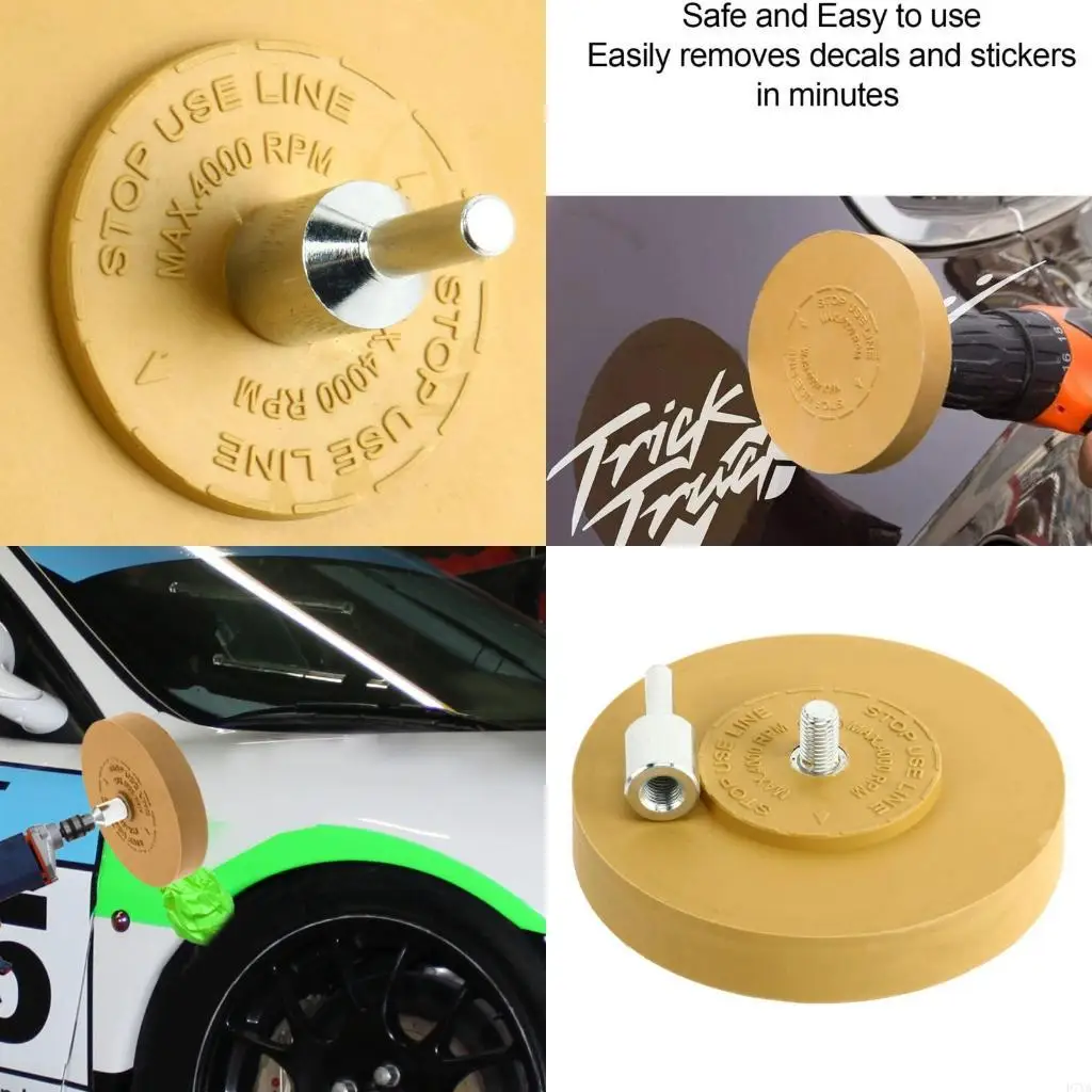 5pcs 3.5 Inch 88mm Diameter Rubber Buffing Wheel For Car Polishing With Anti Corrosion Design And Pre Drilled Holes D7YA
5pcs 3.5 Inch 88mm Diameter Rubber Buffing Wheel For Car Polishing With Anti Corrosion Design And Pre Drilled Holes D7YA
