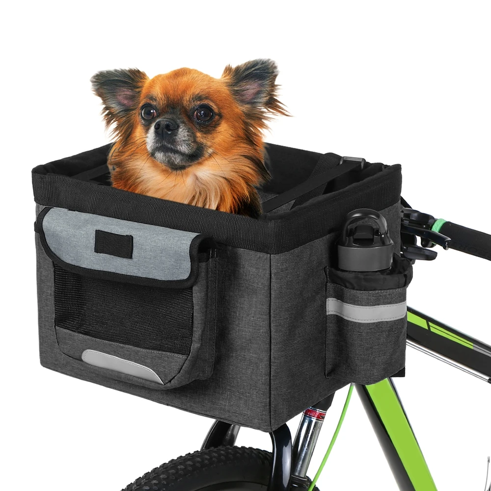 Customized Foldable Oxford Fabric Bike Basket Bicycle Handlebar Front Bag Box Pet Dog Cat Carrier for Outdoor Travel Accessories
Customized Foldable Oxford Fabric Bike Basket Bicycle Handlebar Front Bag Box Pet Dog Cat Carrier for Outdoor Travel Accessories