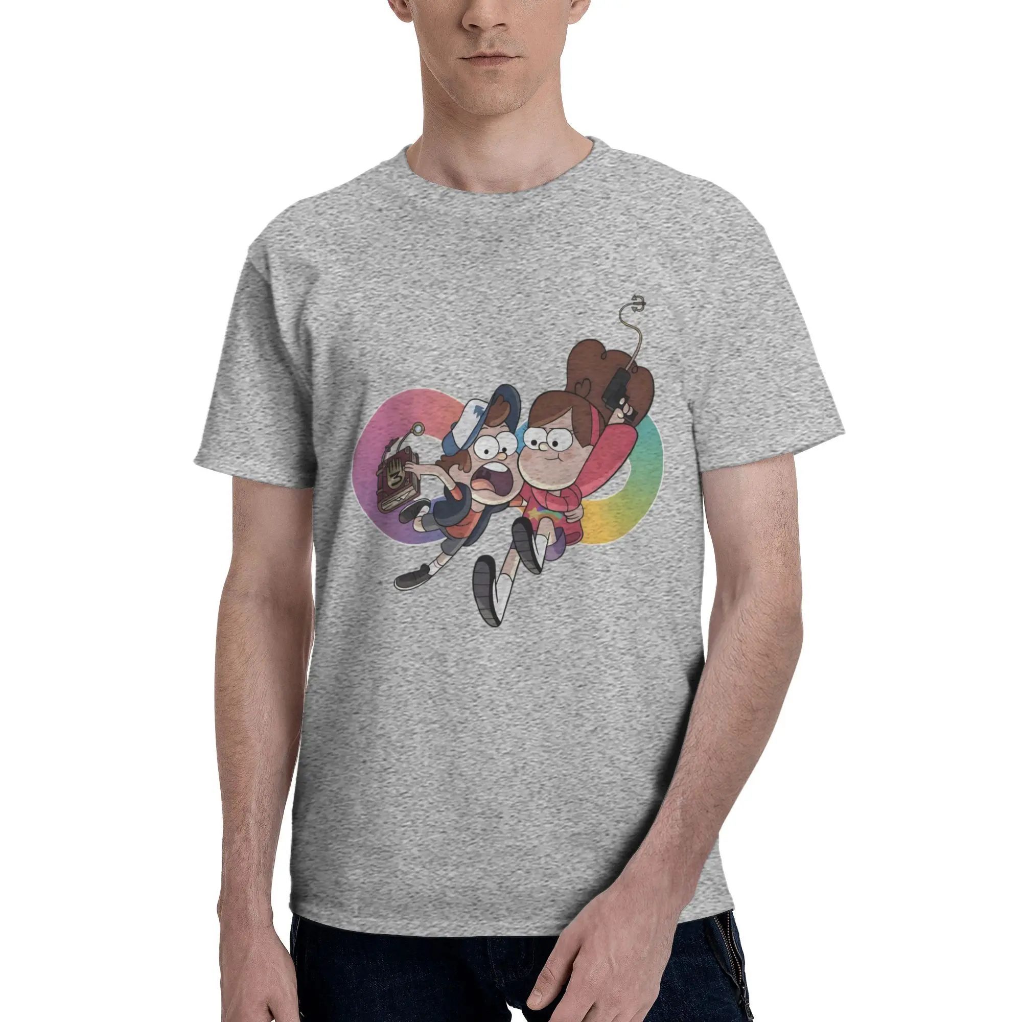 Мужская футболка Gravity Falls с рисунком мангаса, уличная футболка с коротким рукавом, футболка в стиле хип-хоп, Homme, хлопковые футболки, одежда
Мужская футболка Gravity Falls с рисунком мангаса, уличная футболка с коротким рукавом, футболка в стиле хип-хоп, Homme, хлопковые футболки, одежда