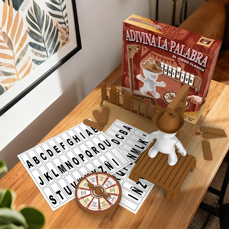 Magnetic Hangman Mystery Word Game Card Set - Desktop Toy
Magnetic Hangman Mystery Word Game Card Set - Desktop Toy