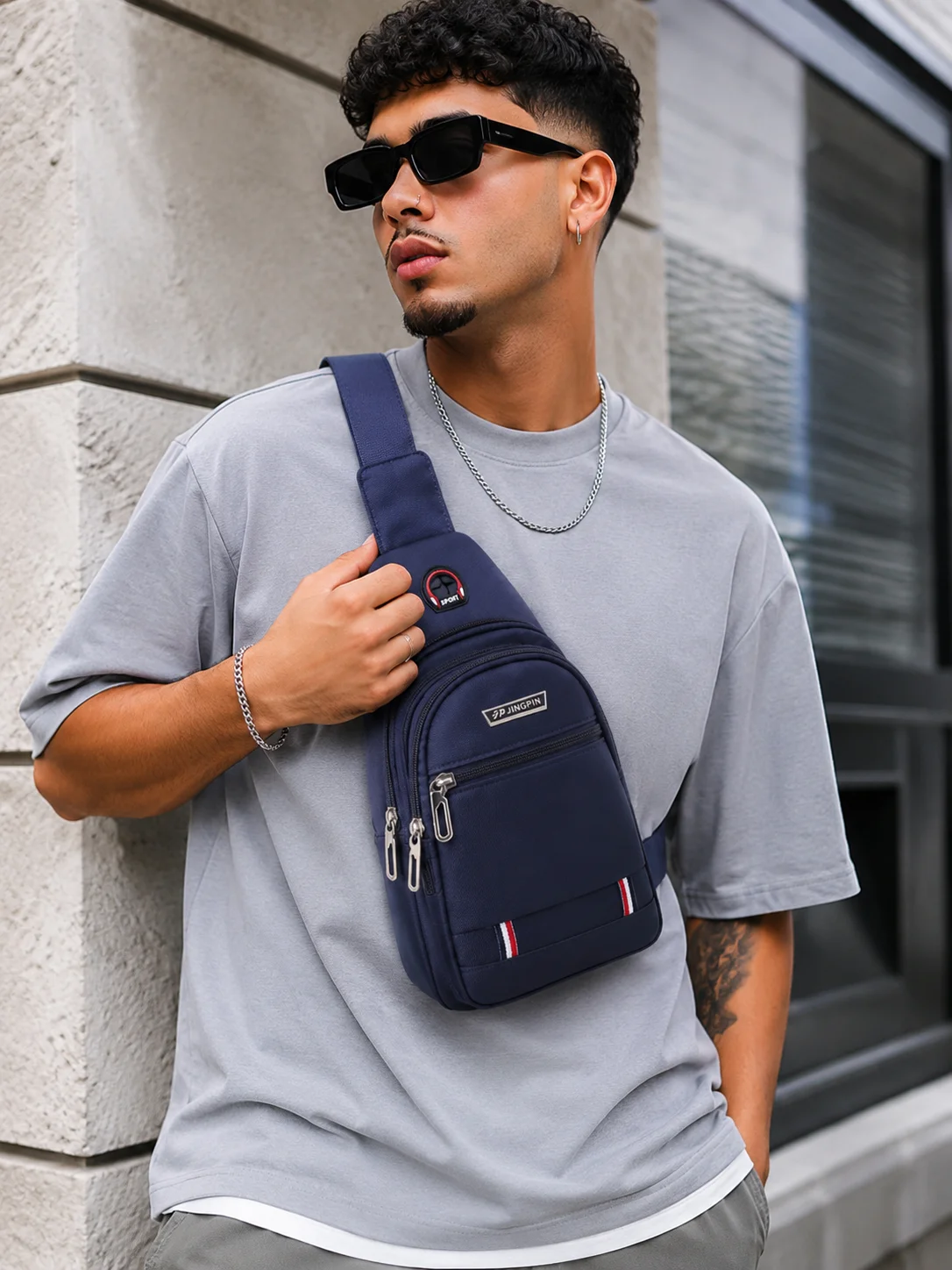 Fashion Crossbody Chest Bag Waterproof Travel Daypack Large Capacity Shoulder Backpack for Daily Outdoor Activities
Fashion Crossbody Chest Bag Waterproof Travel Daypack Large Capacity Shoulder Backpack for Daily Outdoor Activities