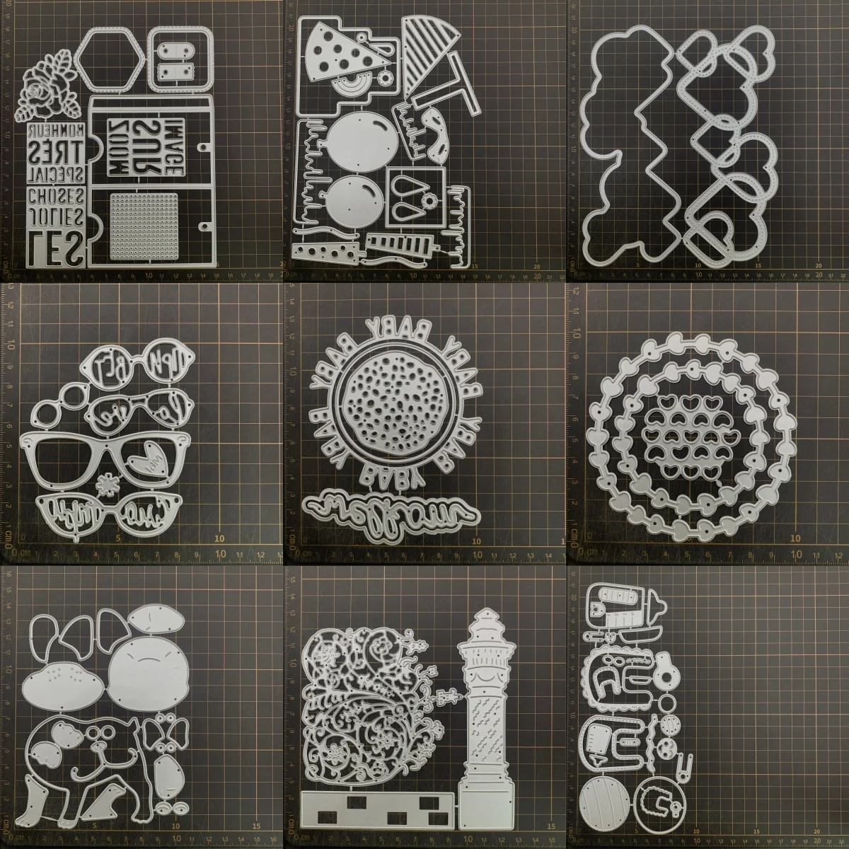 9 kinds Heart Eyeglasses Metal Cutting Dies Stencils For DIY Scrapbooking Decorative Embossing Handcraft Die CutsTemplate
9 kinds Heart Eyeglasses Metal Cutting Dies Stencils For DIY Scrapbooking Decorative Embossing Handcraft Die CutsTemplate