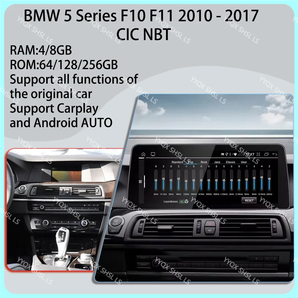12.8Inch Screen Android For BMW 5 Series G30 2010- 2019 Car Radio Stereo Video Player GPS Navigation Multimedia Carplay
12.8Inch Screen Android For BMW 5 Series G30 2010- 2019 Car Radio Stereo Video Player GPS Navigation Multimedia Carplay