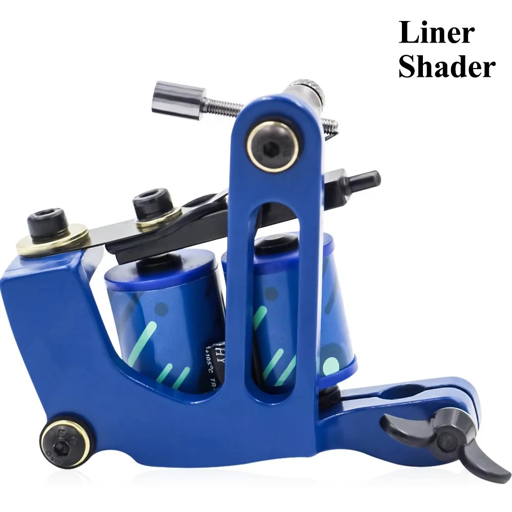 Пистолеты для татуировки с катушкой для затенения подкладки, 10-выстренный железный пистолет для татуировки ручной работы
Пистолеты для татуировки с катушкой для затенения подкладки, 10-выстренный железный пистолет для татуировки ручной работы